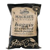 Mackies of Scotland Haggis and Cracked Black Pepper Potato Chips