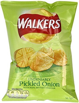 Walkers Pickled Onion Crisps